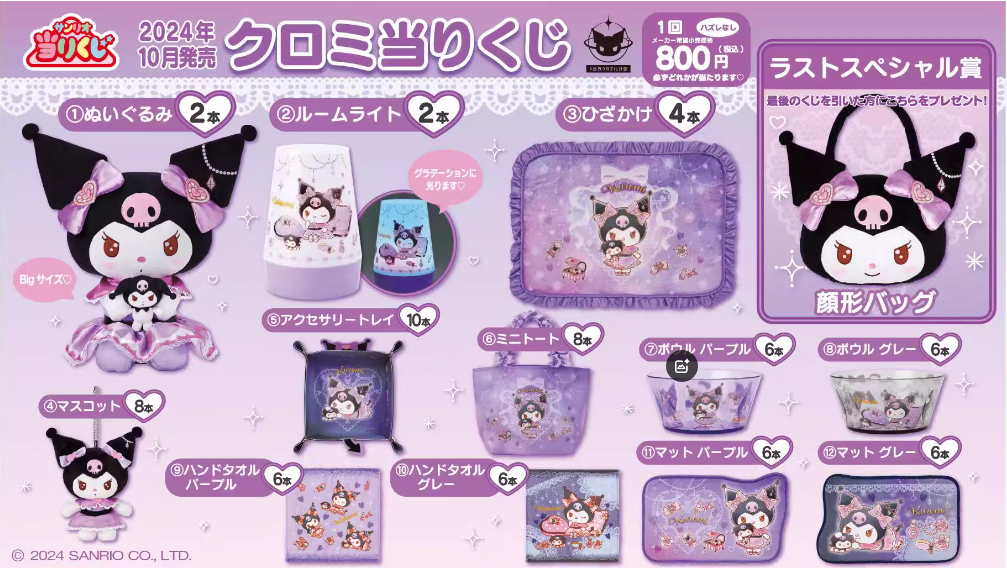 Japanese Sanrio kuji help you play will send video for what you got