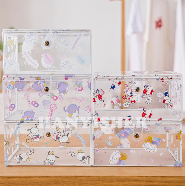 Sanrio clear table storage from Japan