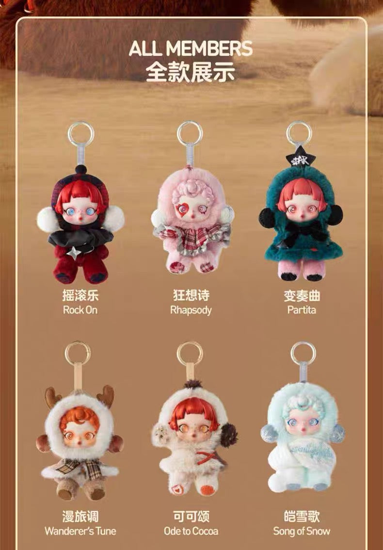 Skullpanda Winter music series blind box PO